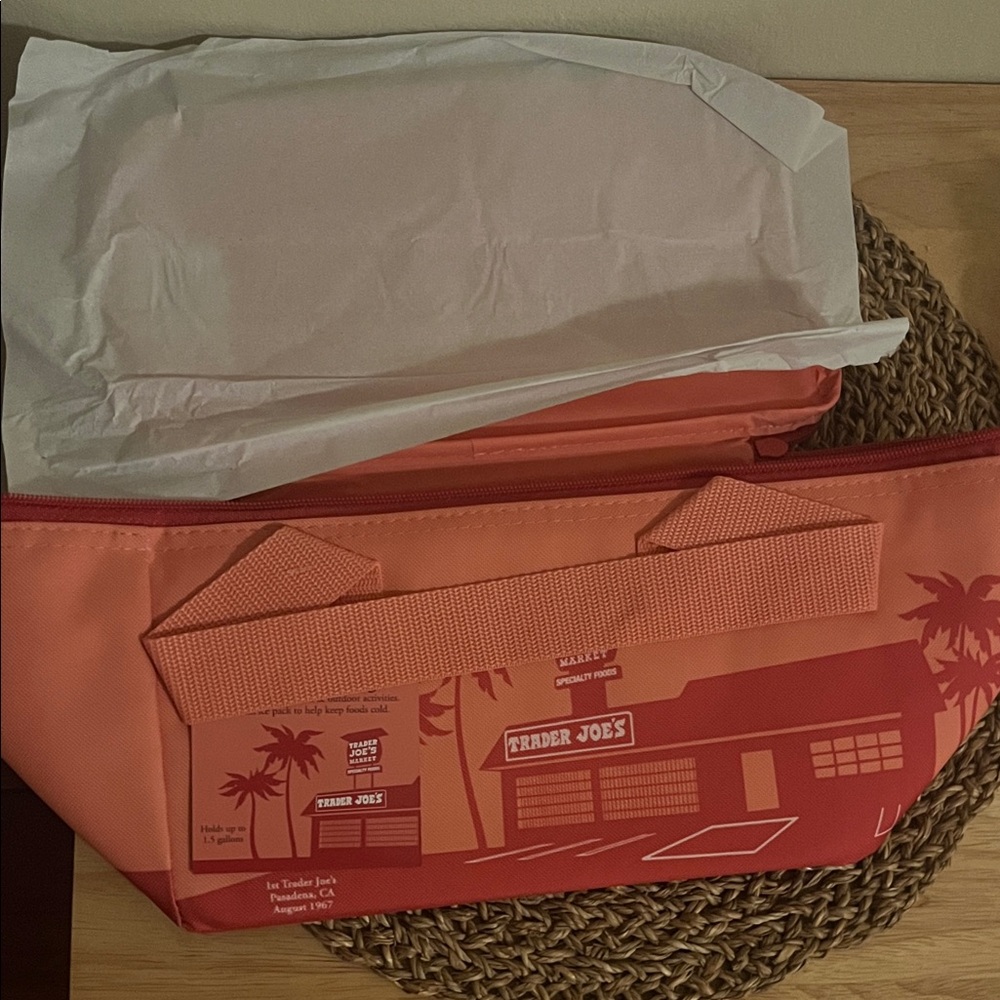 Trader Joe's Insulated Tote Bag